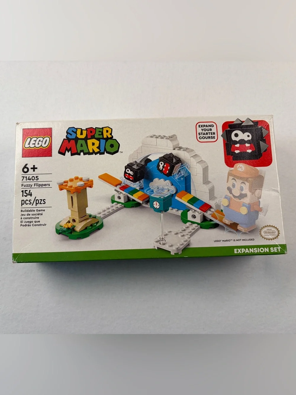 NWT Lego Nintendo Super Mario 71405 Fuzzy Flippers Expansion Set